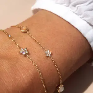 Armband Bracelet Shooting Stars 18kt yellow & 36 diamonds – Bild 3
